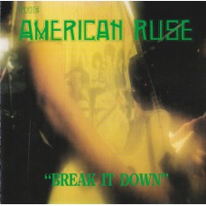 AMERICAN RUSE Break It Down (Helter Skelter Records HS 92CD14) Italy 1992 CD (Punk)